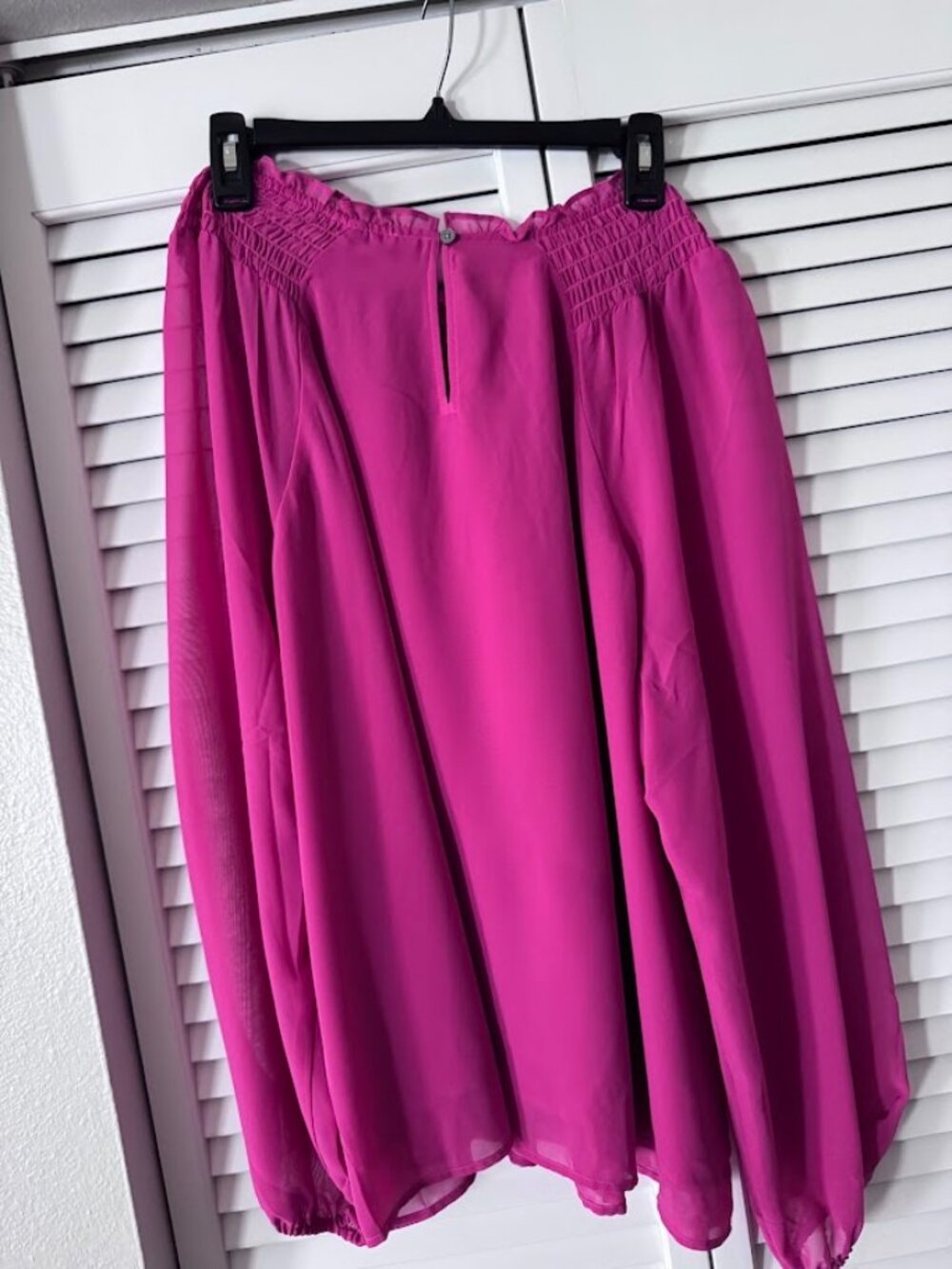 LOFT pink blouse - Picture 3 of 3
